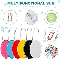 Amazon.com: Rubber Coin Purse 6 Pieces Oval Coin Purse